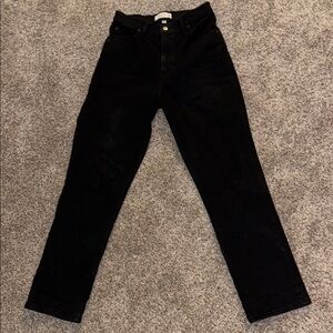 Black High-Waisted Jeans